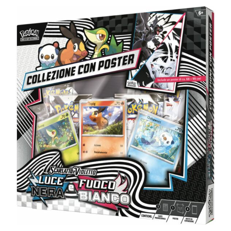 Luce Nera & Fuoco Bianco - Collezione con Poster (ITA)