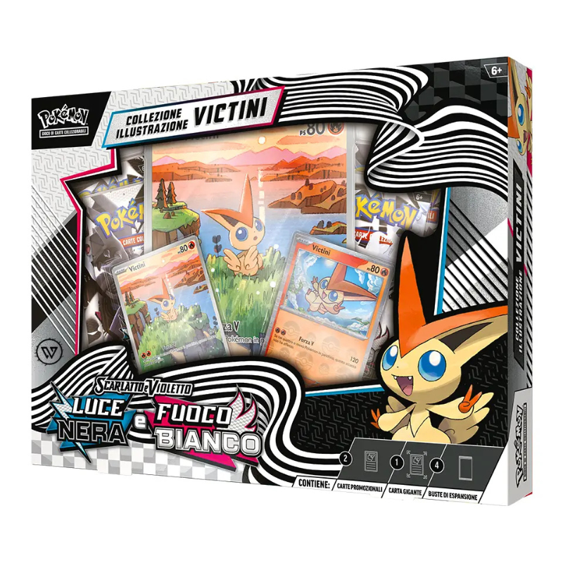 Luce Nera & Fuoco Bianco - Victini - Collezione Illustrazione (ITA)