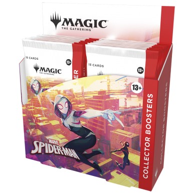 Marvel's Spider-Man - Collector Booster Display da 12 Buste (ENG) Magic The Gathering