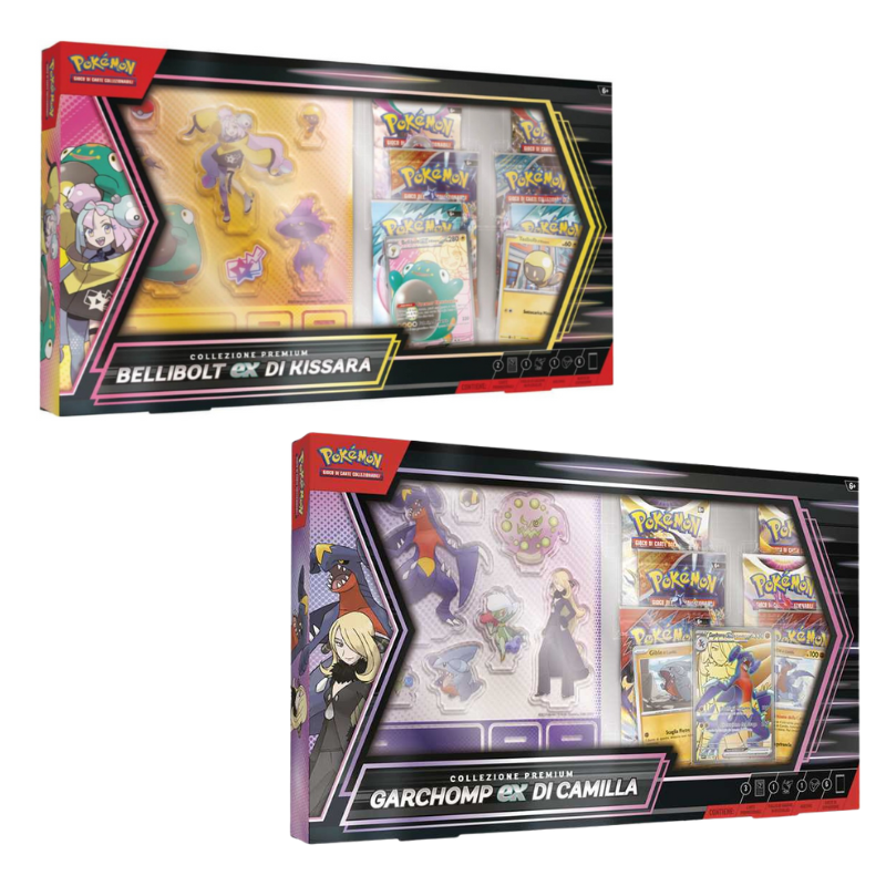Bundle Collezione Garchomp ex di Camilla & Bellibolt ex di Kissara (ITA)