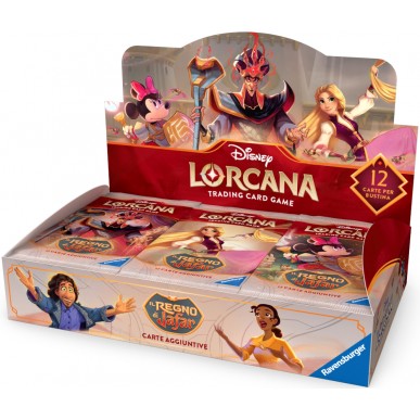 Lorcana - Reign of Jafar - Booster Pack Display da 24 Buste (ENG)