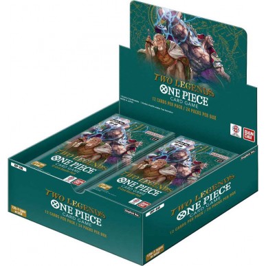OP-08 Two Legends ENG - Box 24 Buste - One Piece Card Game