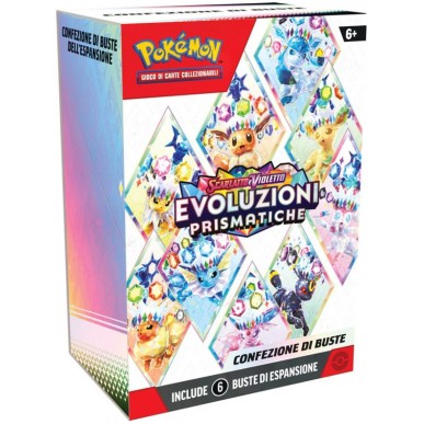 Scarlatto & Violetto: Evoluzioni Prismatiche - Bundle 6 Buste (ITA) - Pokémon