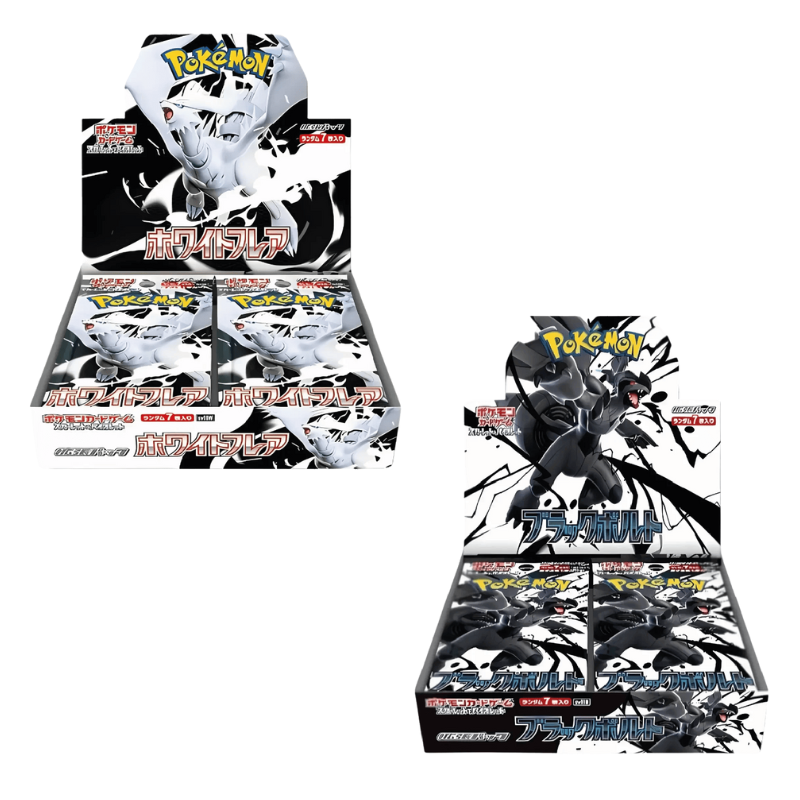 Bundle Black Bolt + White Flare Display Standard 20 Bustine JAP