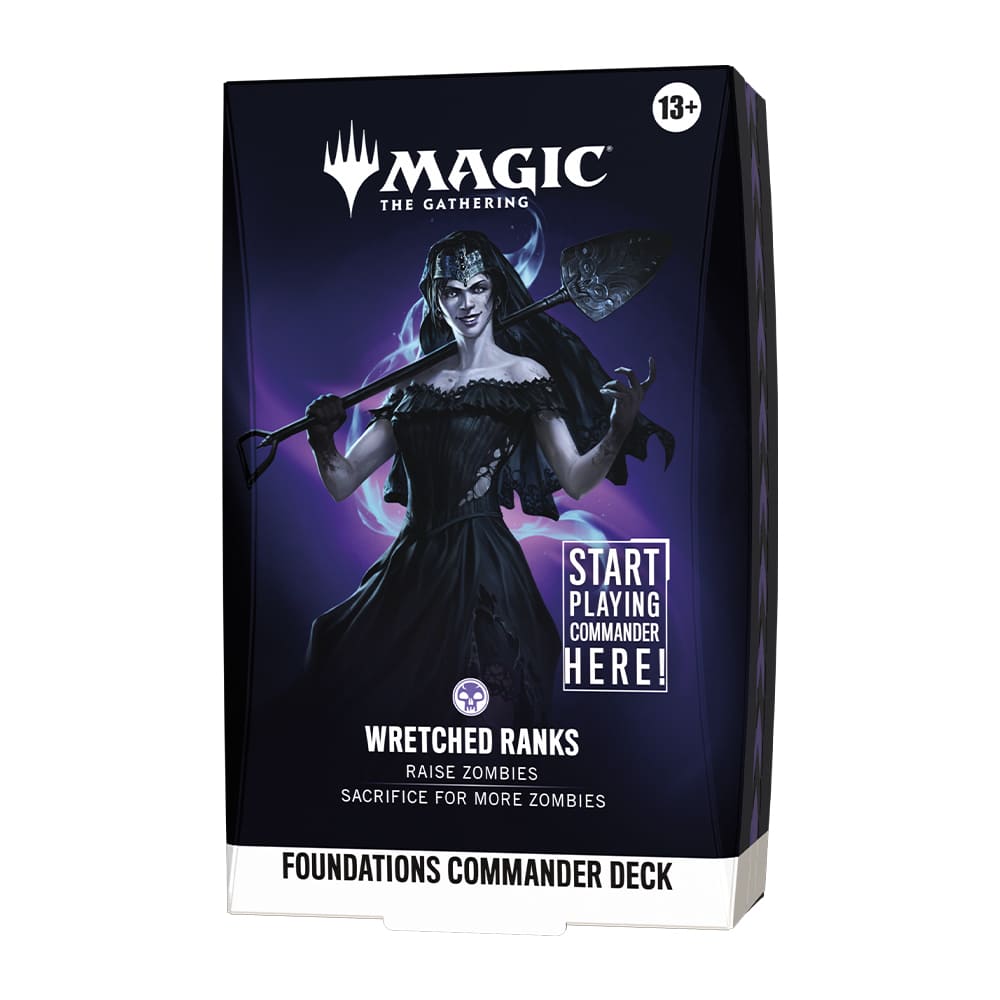 Magic: The Gathering Foundations Wretched Ranks Commander Deck ENG