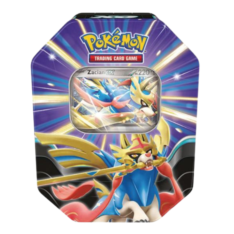 Bundle Zacian ex - Tin & Collezione Zacian-EX di Hop (ITA)