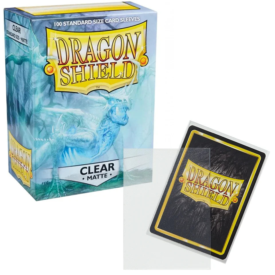 Dragon Shield Sleeves Matte 100 CLEAR
