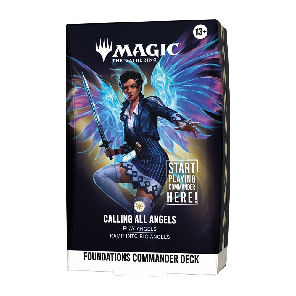 Magic: The Gathering Foundations Commander Deck Calling All Angels ENG