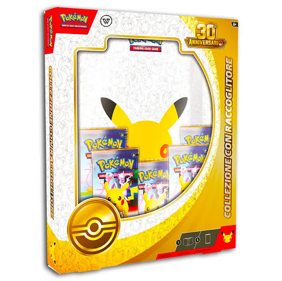 Pokemon 30 Anniversario – Collezione con Raccoglitore ITA