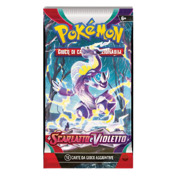 Bustina Singola Scarlatto e Violetto  ITA Pokémon