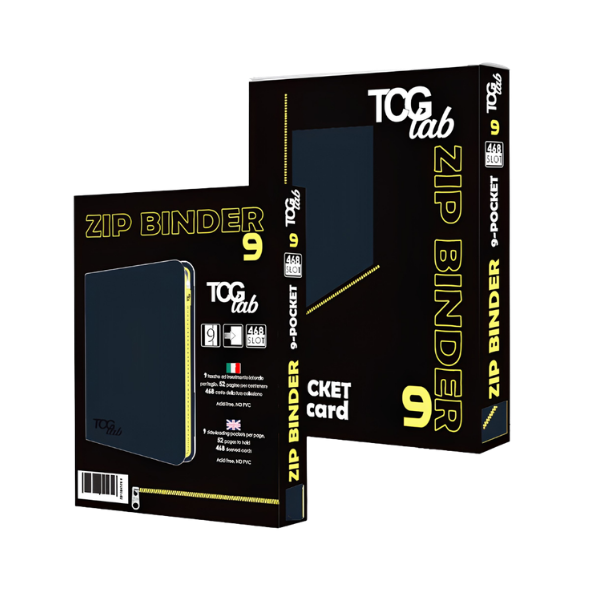 TCGLab Zip Binder 4 (4-Pocket 208 card) - Blu