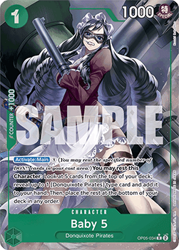 Baby 5 (OP05-034) (V.3)