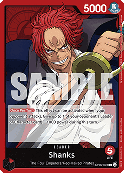 Shanks (OP09-001) (V.1)