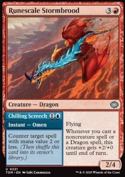 Runescale Stormbrood // Chilling Screech