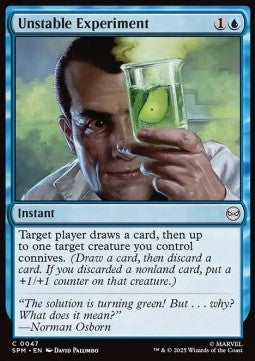 Unstable Experiment