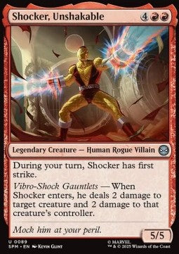 Shocker, Unshakable
