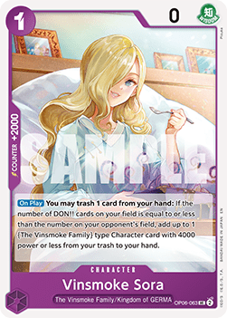 Vinsmoke Sora (OP06-063) (V.1)