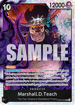 Marshall.D.Teach (OP09-093)