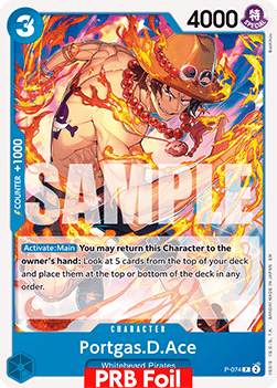 Portgas.D.Ace (P-074) (V.2)