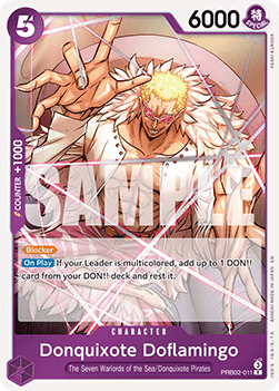 Donquixote Doflamingo (PRB02-011) (V.1)
