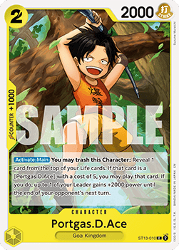 Portgas.D.Ace (ST13-010) (V.1)