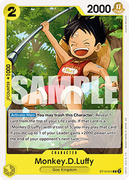 Monkey.D.Luffy (ST13-014) (V.1)
