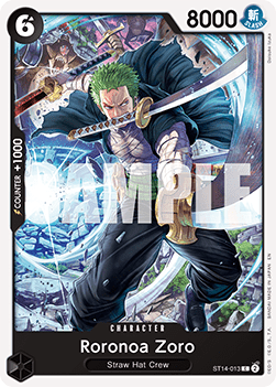 Roronoa Zoro (ST14-013) (V.1)