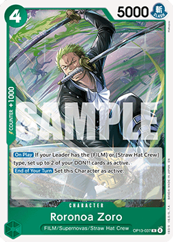 Roronoa Zoro (OP13-037)