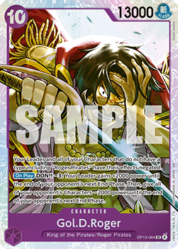 Gol.D.Roger (OP13-064) (V.1)