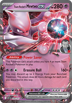 Team Rocket's Mewtwo ex