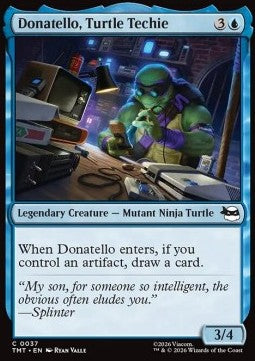 Donatello, Turtle Techie