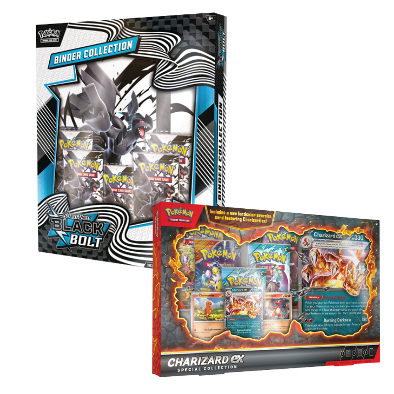 Bundle Luce Nera - Collezione con Raccoglitore & Collezione Charizard ex (ITA)