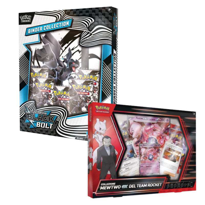 Bundle Luce Nera - Collezione con Raccoglitore & Collezione Mewtwo (ITA)