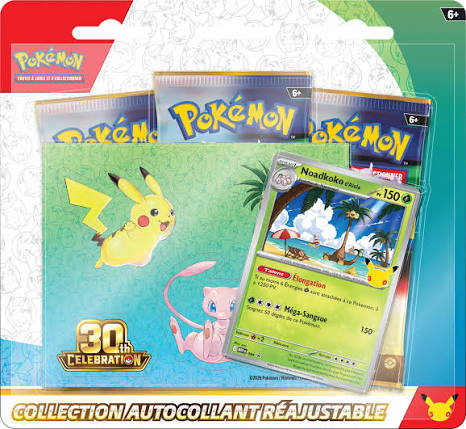 Pokémon 30 Anniversario Collezione con adesivi Exeggutor & Lucario