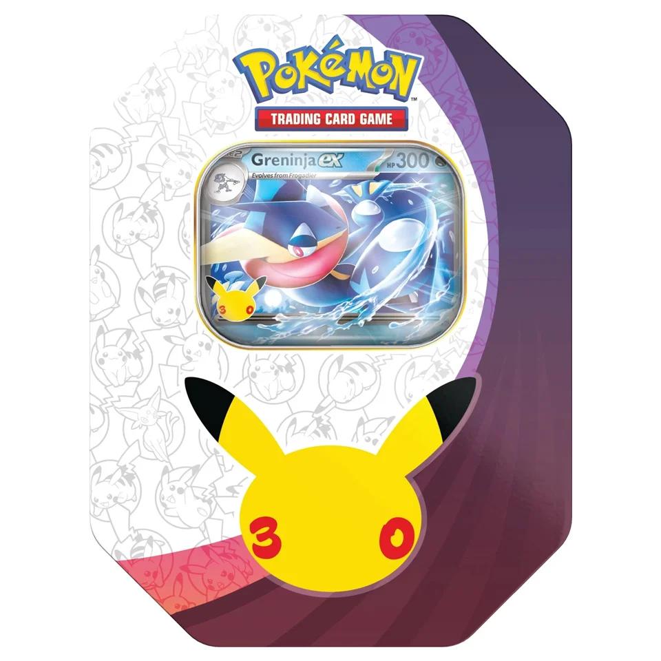 Pokémon 30 Anniversario Tin da Collezione Sylveon-ex e Greninja-ex ITA
