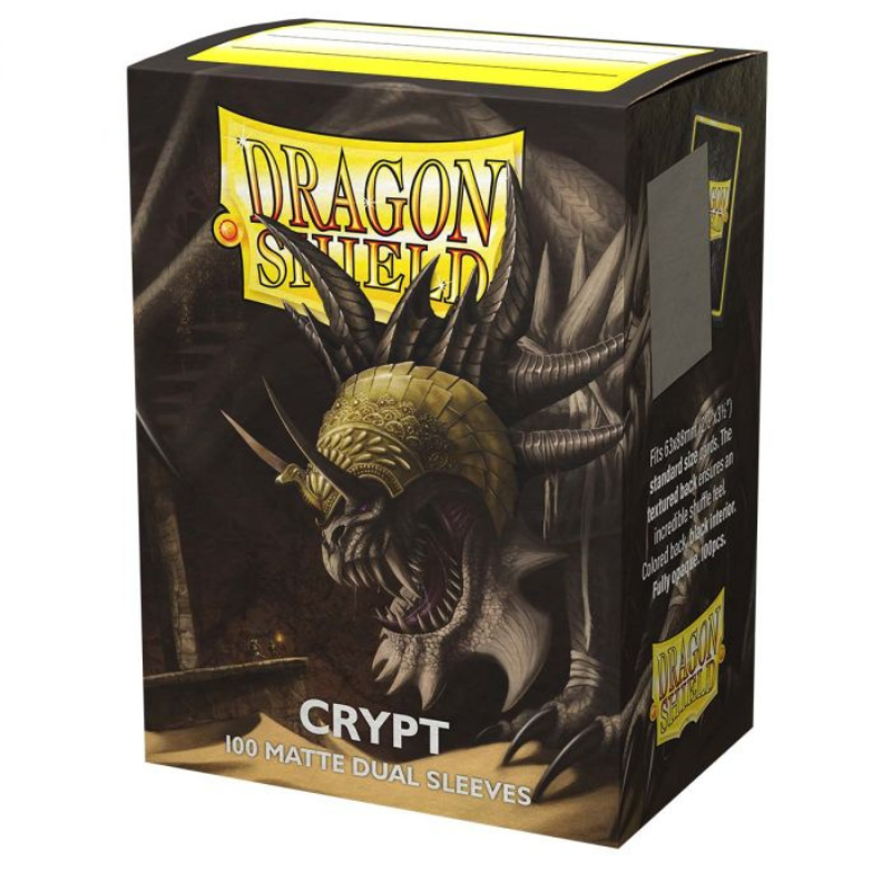 Buste Standard Dual Matte Crypt Neonen 100pz - DRAGON SHIELD