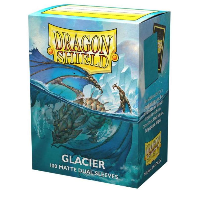 Buste Standard Dual Matte Glacier Miniom 100pz - DRAGON SHIELD