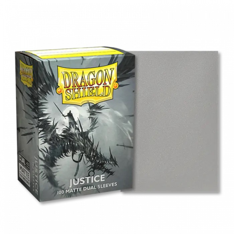 Buste Standard Dual Matte Justice 100pz - DRAGON SHIELD
