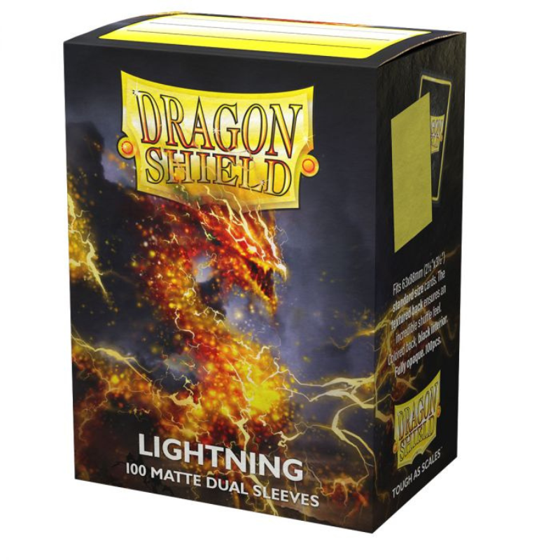 Buste Standard Dual Matte Lightning Ailia 100pz - DRAGON SHIELD
