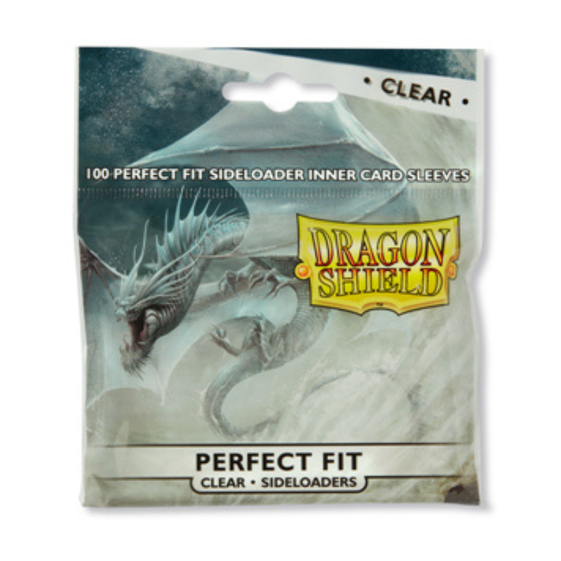 Perfect Fit - Clear 100 (Perfect Size) Sideloaders - Dragon Shield