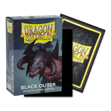 Dragon Shield Sleeves Black Outer 100 Matte