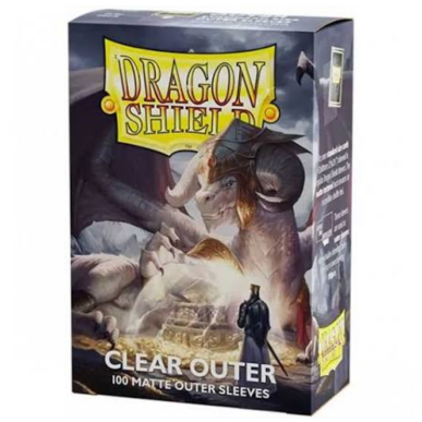 Dragon Shield Sleeves Clear Outer 100 Matte