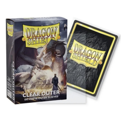 Dragon Shield Sleeves Clear Outer 100 Matte