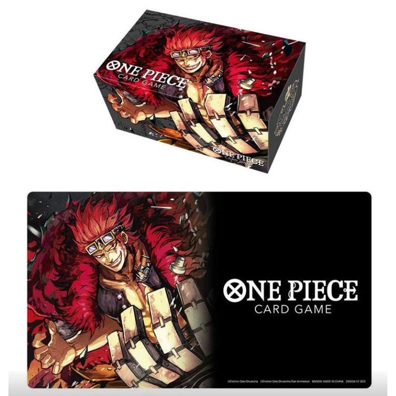 Playmat & Storage Box - Eustass Captain Kid - One Piece Card Game