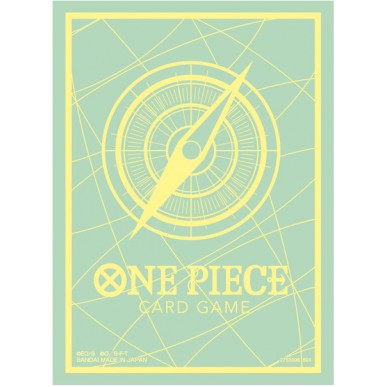 Official Sleeves 9 - Green Logo (70 Bustine) - One Piece Card Game