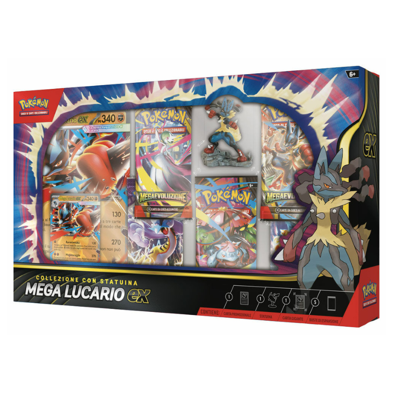 Collezione con Statuina - Mega Lucario ex (ITA)