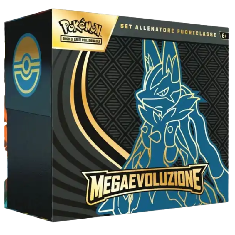 Set Allenatore Fuoriclasse Mega Lucario di Megaevoluzione