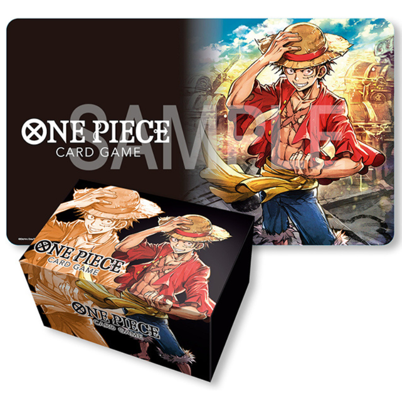 Playmat & Storage Box - Monkey D.Luffy - One Piece Card Game