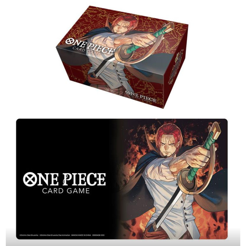 Playmat & Storage Box - Shanks - One Piece Card Game