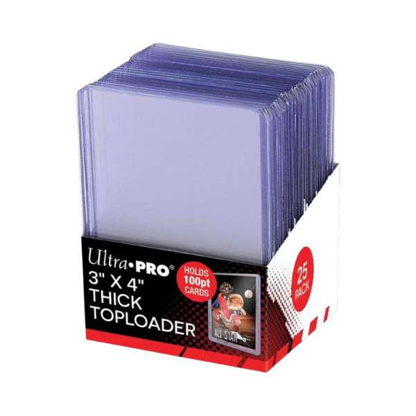 Super Thick 100pt Toploader (10pz) - Ultra PRO
